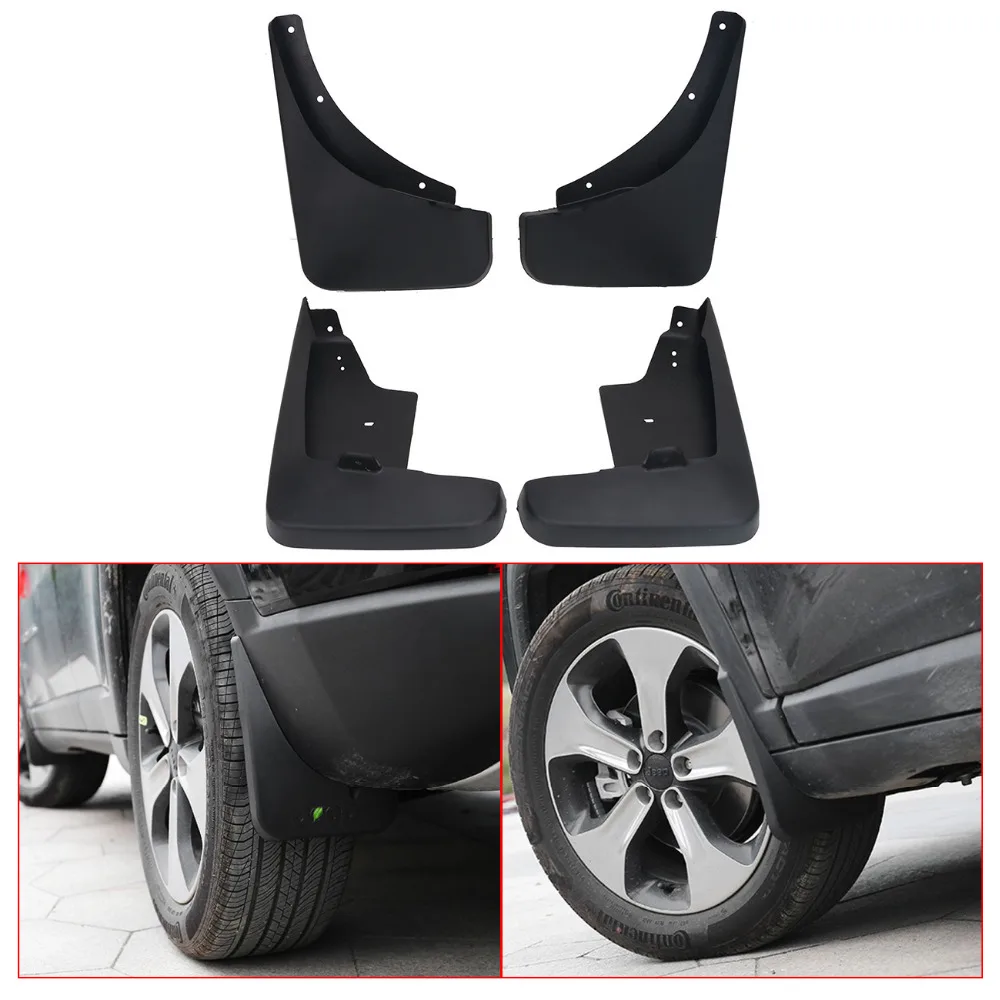 Передние и задние брызговики для Jeep Compass 2011 2017 литые Брызговики RA004|rear mud flap|mud