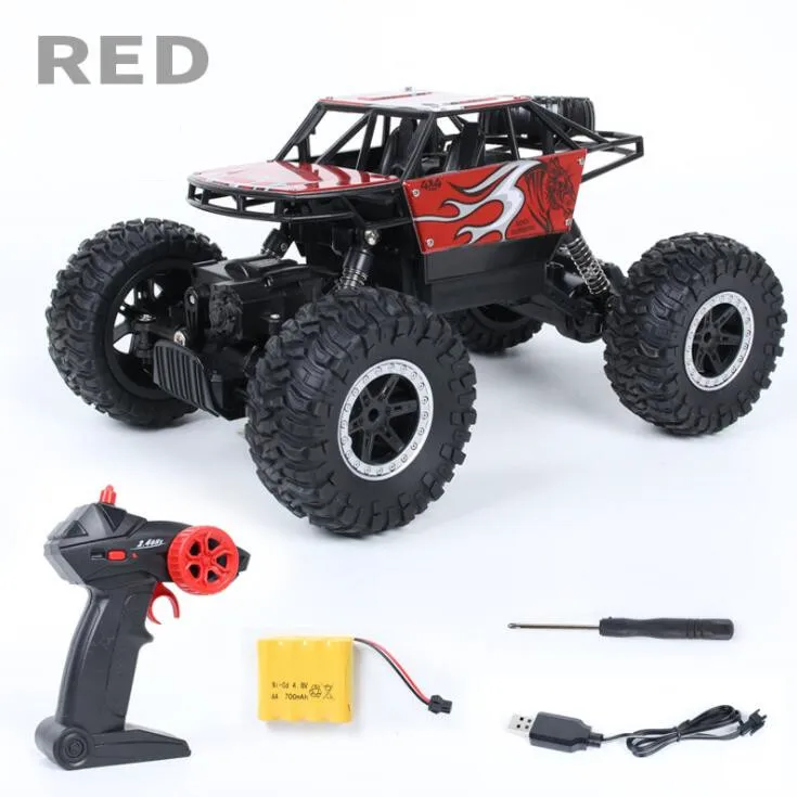 Новый RC автомобиль 1/16 4WD 4x4 вождение автомобиля двойной двигатель Бигфут пульт