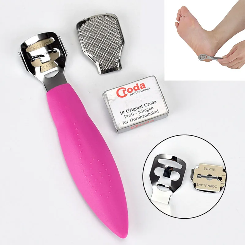 New Foot Care Pedicure Machine Hard Skin Cutter Cuticle Remover Shaver+10 Shaver Blades Set | Tool