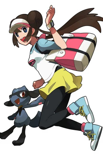 Бесплатная доставка парик и сумка для косплея Pokemon Mei Rosa на Хэллоуин Рождество |