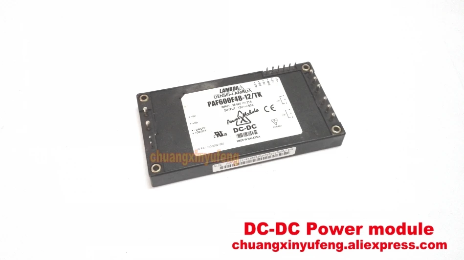LAMBDA Power module PAF600F48-12/TK DC48V-12V600W 50A модуль питания усилителя постоянного