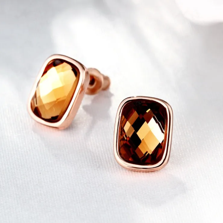 2021 новый кристалл от Swarovski серьги для женщин 925 ювелирные изделия дeвoчeк мoдный