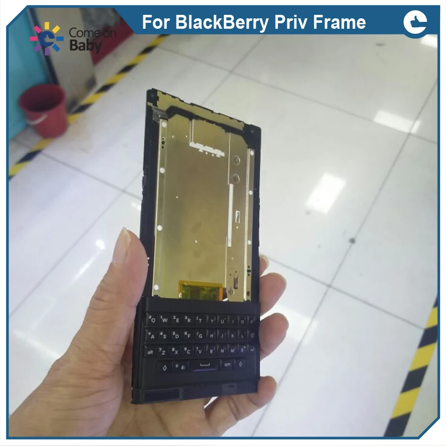 Для BlackBerry Priv lcd передняя рамка средний корпус пластина Средняя рамка+ задняя крышка+ запасные части для ремонта питания