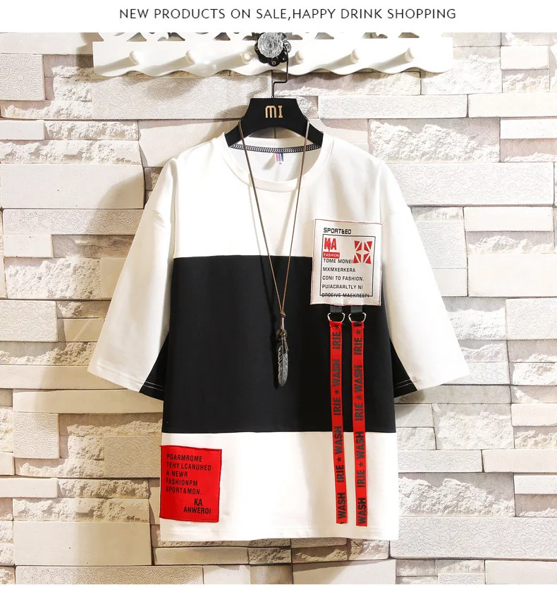 Men's Summer Short Sleeve T-Shirt Set Casual Men's Half Sleeve Two-Piece Suit Tracksuit Men Sport Pants Men Size M-3xl