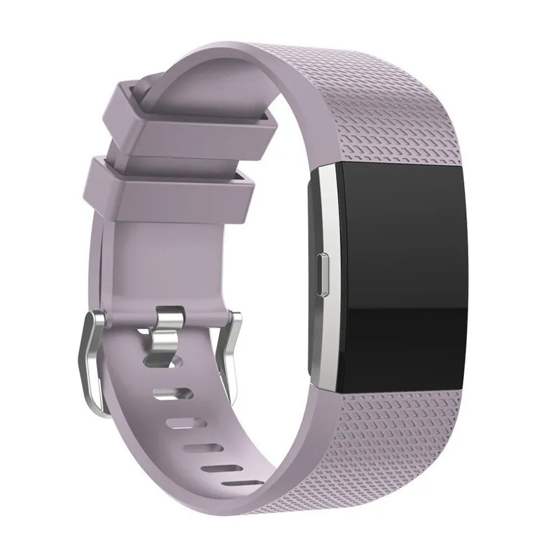 Силиконовый ремешок для Fitbit Charge 2 смарт-браслет мягкие часы часов замена умные