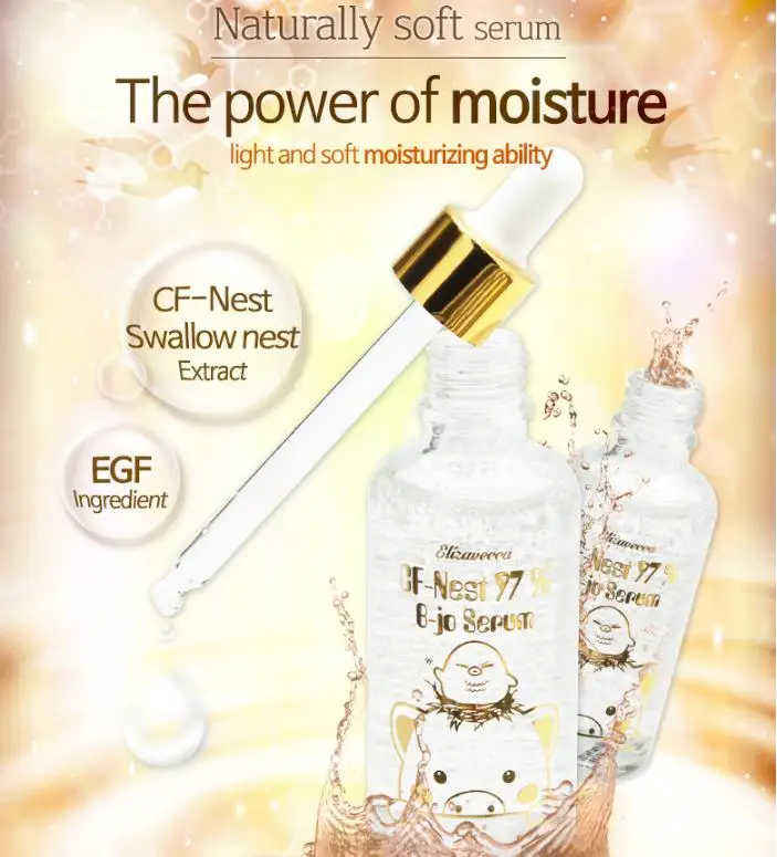 Корейская косметика Elizavecca Gold CF-Nest экстракт 97% B-jo сыворотка 50 мл EGF эссенция сыворотка уход за кожей лица против морщин лечение крем