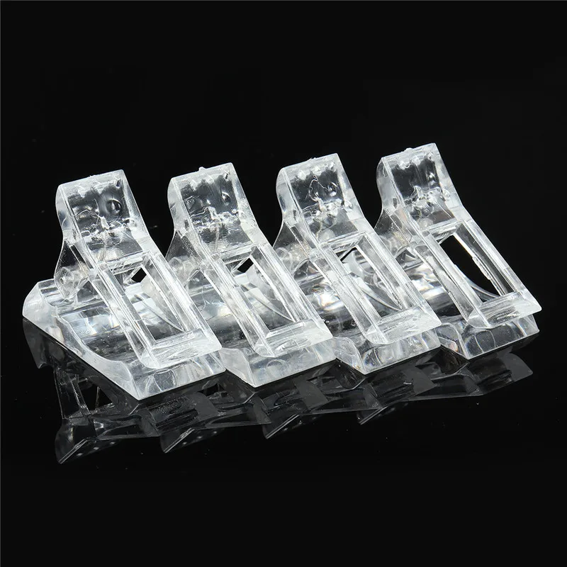 5 шт./компл. зажим для ногтей быстросъемный инструмент наращивания полимер УФ