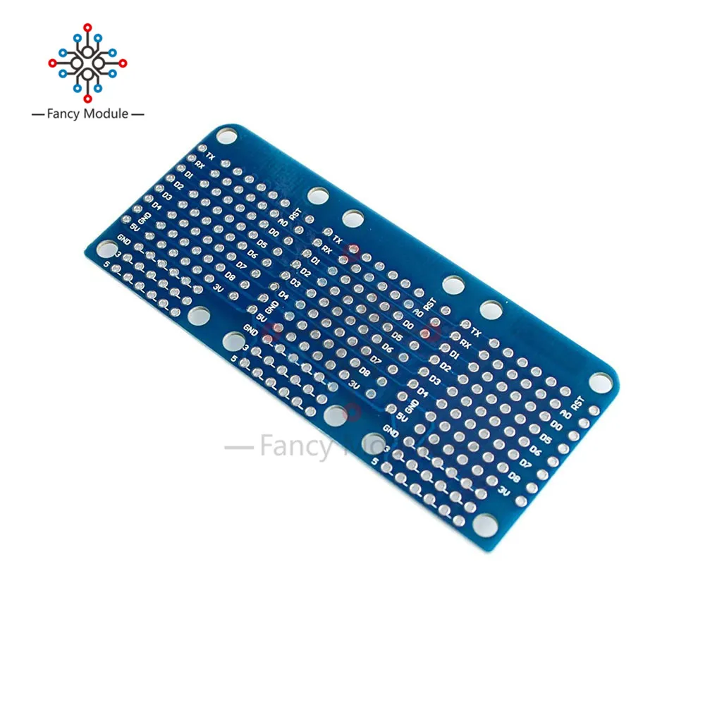 Двухсторонняя Плата расширения Tripler Base V1.0.0 Shield для WeMos D1 Mini ESP8266 Arduino | Инструменты
