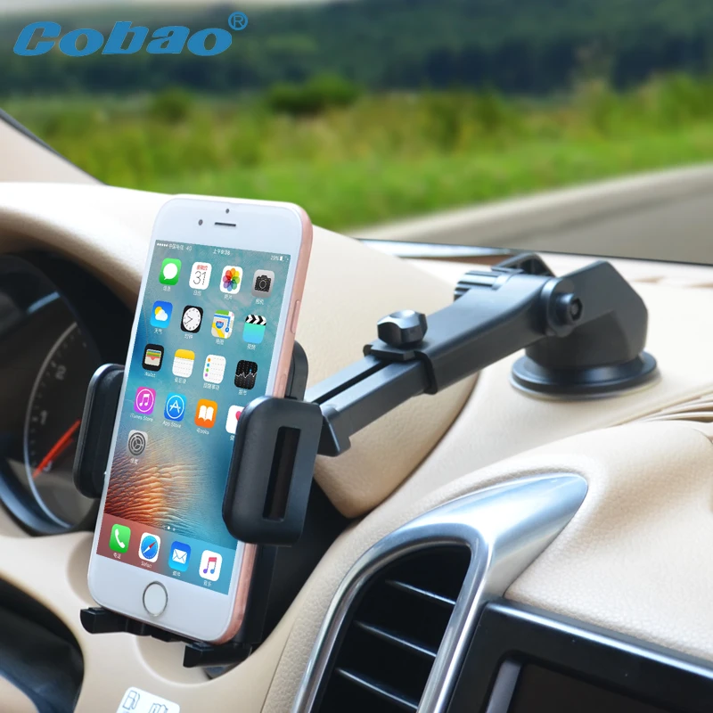 Универсальный автомобильный держатель для телефона Cobao регулируемая подставка