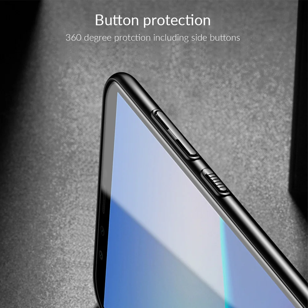 Чехол накладка для Xiaomi Mi 8/8 SE/8 Pro Lite ультратонкий матовый из ПК 4 цвета на