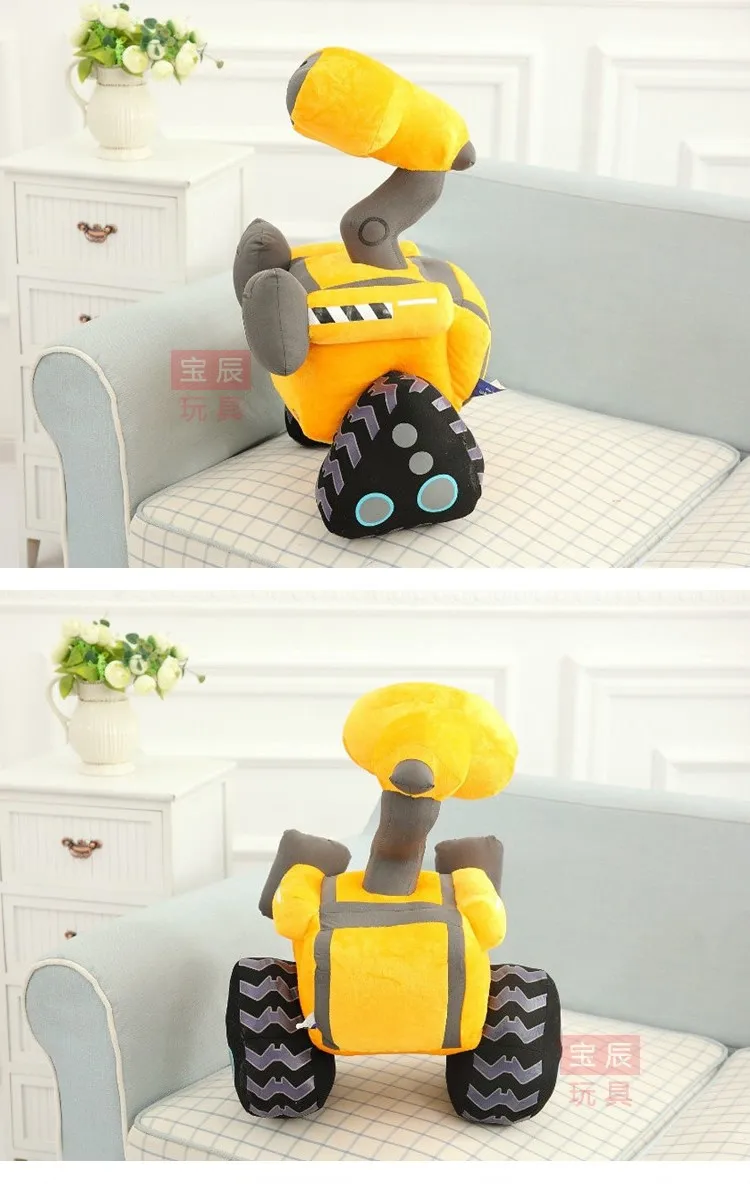 Фильм WALL-E ЕВА и стена е Мягкие плюшевые игрушки куклы 35 см