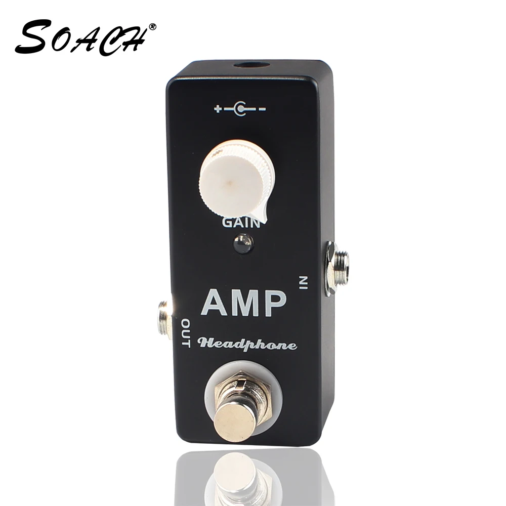 Компрессор SOACH Overdrive Looper педаль для электрогитары предварительный усилитель
