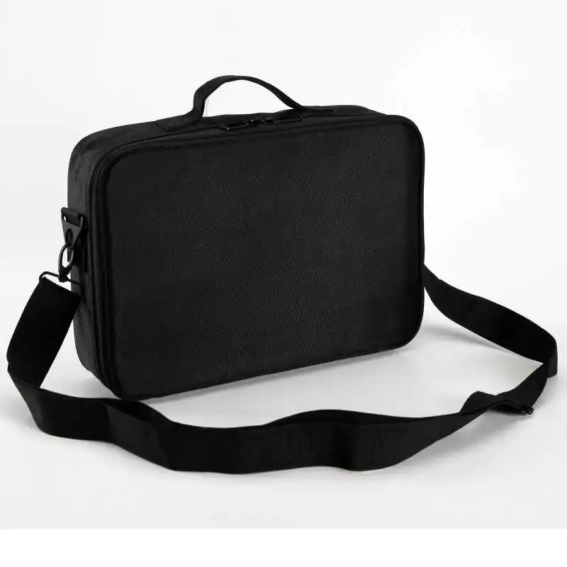 Модные женские дорожные большие двухслойные профессиональные косметические