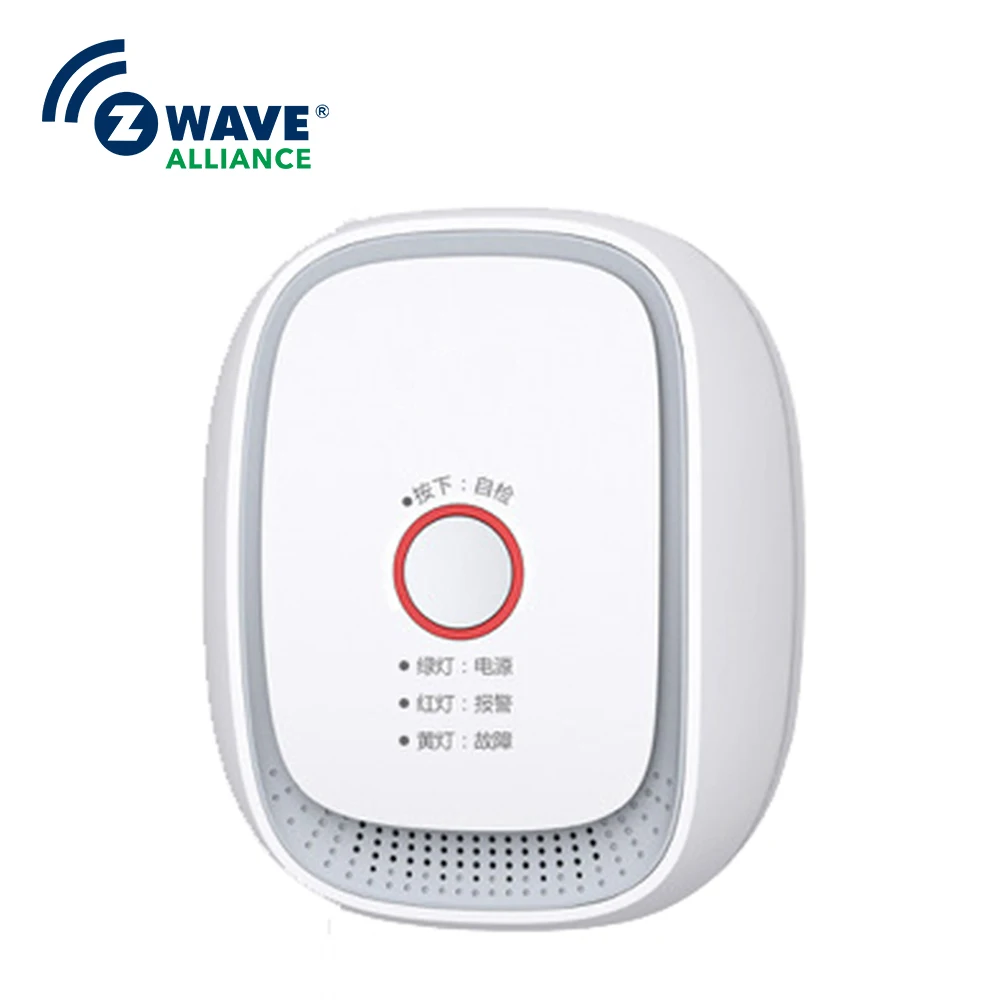 CE/RoHS/FCC обнаружения газа Системы домашней автоматизации Технология Zwave первого