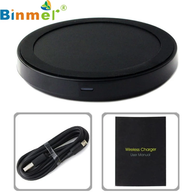 Factory Price Binmer New For Samsung Galaxy S6 Smartphone Qi Wireless Power Charger Charging Pad Mmar28 Drop Shipping|charging pad|wireless power