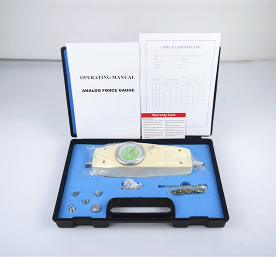 10N(1kg) NK series Analog Force Gauge Pointer Dynamometer Measuring Instruments Thrust Torque Tester | Инструменты