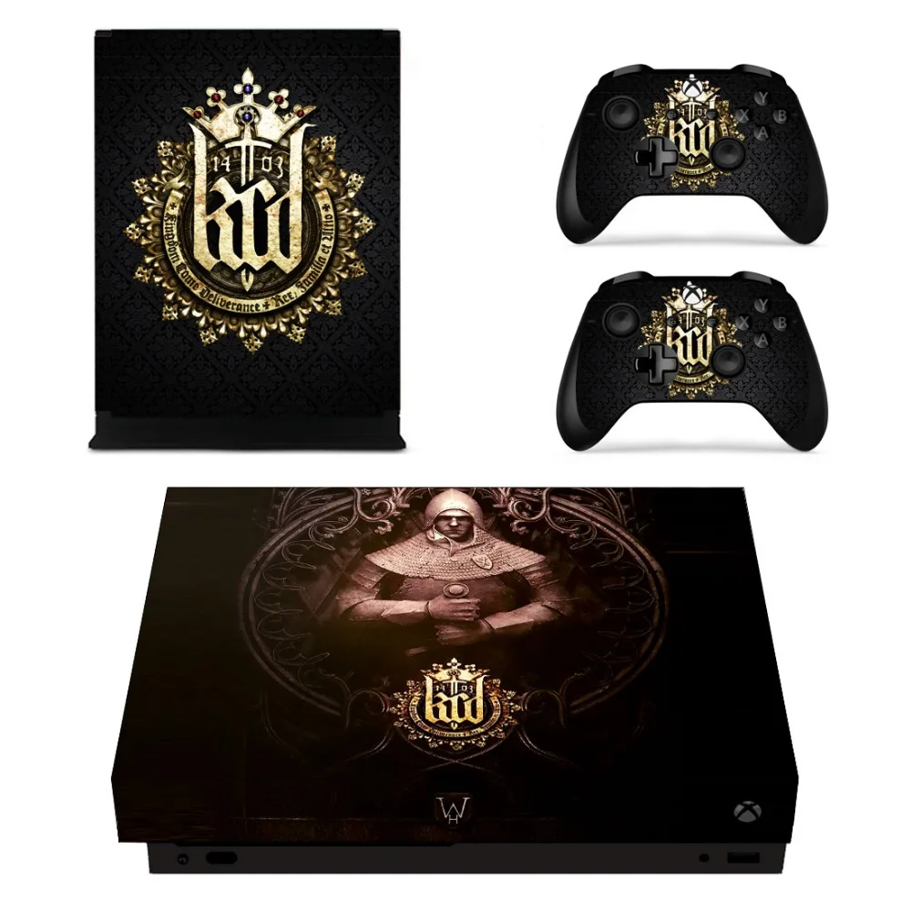Виниловые наклейки Skin Kingdom Come Deliverance для Xbox One X консоль и контроллер наклейка