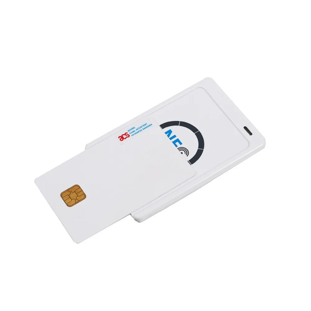 

13.56 mhz USB Contactless NFC RFID Smart Card Reader Bank Credit NFC Card With Free SDK ACR122U
