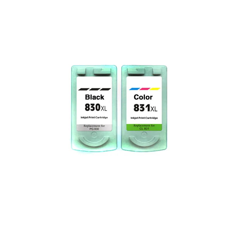 PG830XL CL831XL для замены canon pg 830 cl831 PIXMA MP145/198/228/476/308/318 IP1180/1880/1980/2580/2680|Чернильные