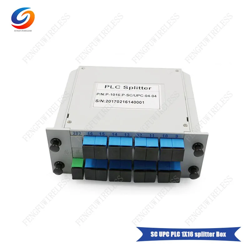 5 шт./лот 1x16 SC/UPC LGX коробка Кассетная карта Тип вставки 1*16 волоконно оптический