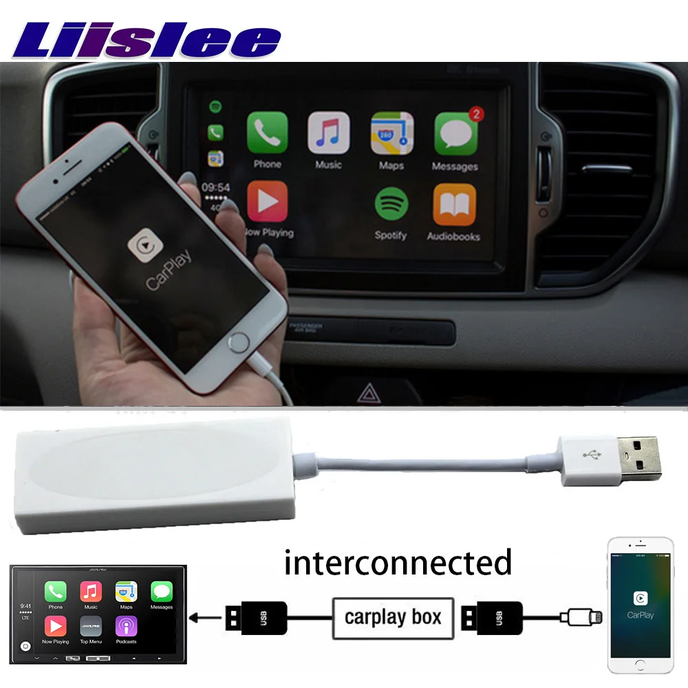 Liislee CarPlay адаптер Коробка USB ссылка на сенсорный экран управление телефон
