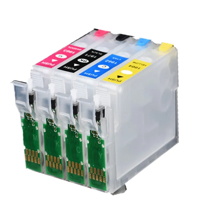 T1964 многоразовый картридж для принтера EPSON XP201 XP211 XP204 XP401 XP411 XP214 XP101 WF 2532|Чернильные