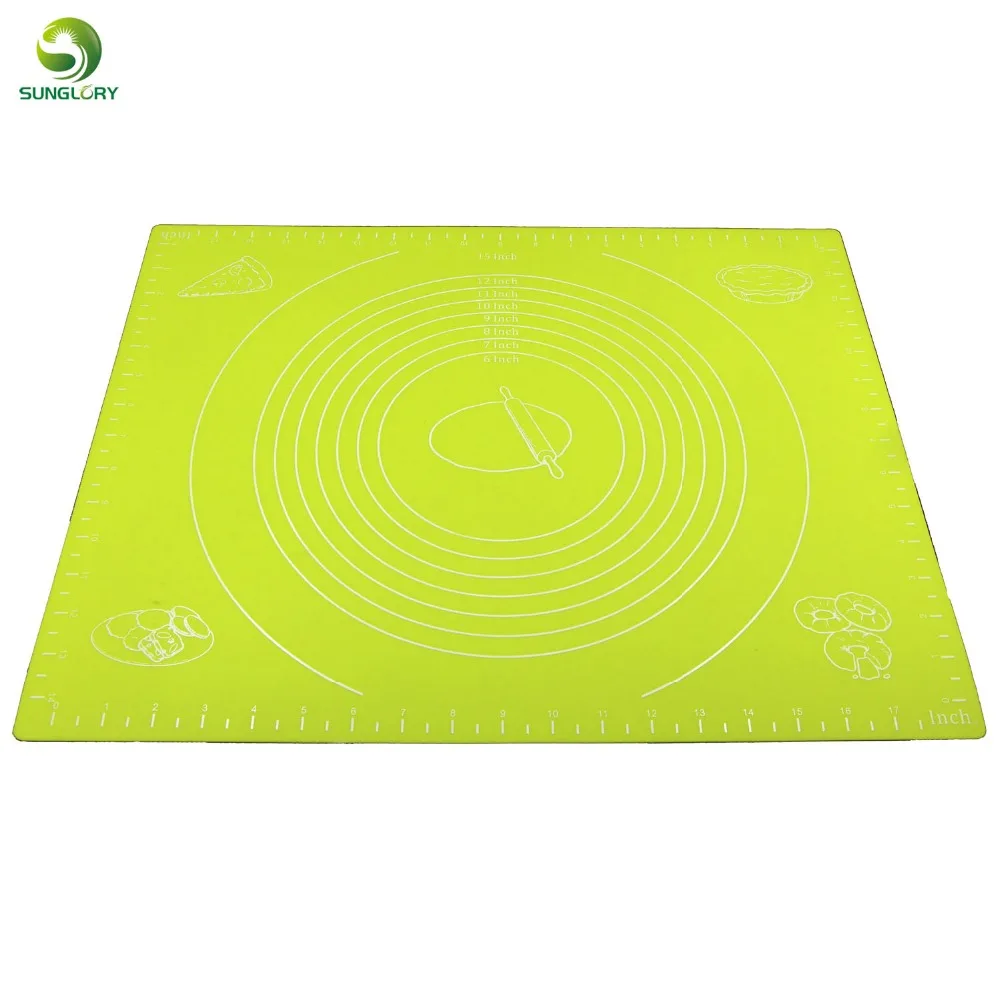 Силиконовый коврик для раскатки теста 50 х40 см|silicone rolling cut mat|roll matsilicone |