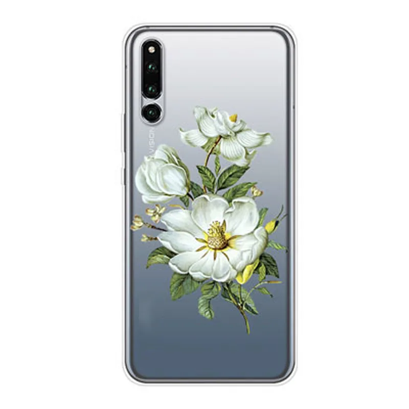 Coque For Huawei Honor Magic2 Cover Bumper Transparent Protective Back Slim Soft TPU Silicon Magic 2 Cases | Мобильные телефоны и