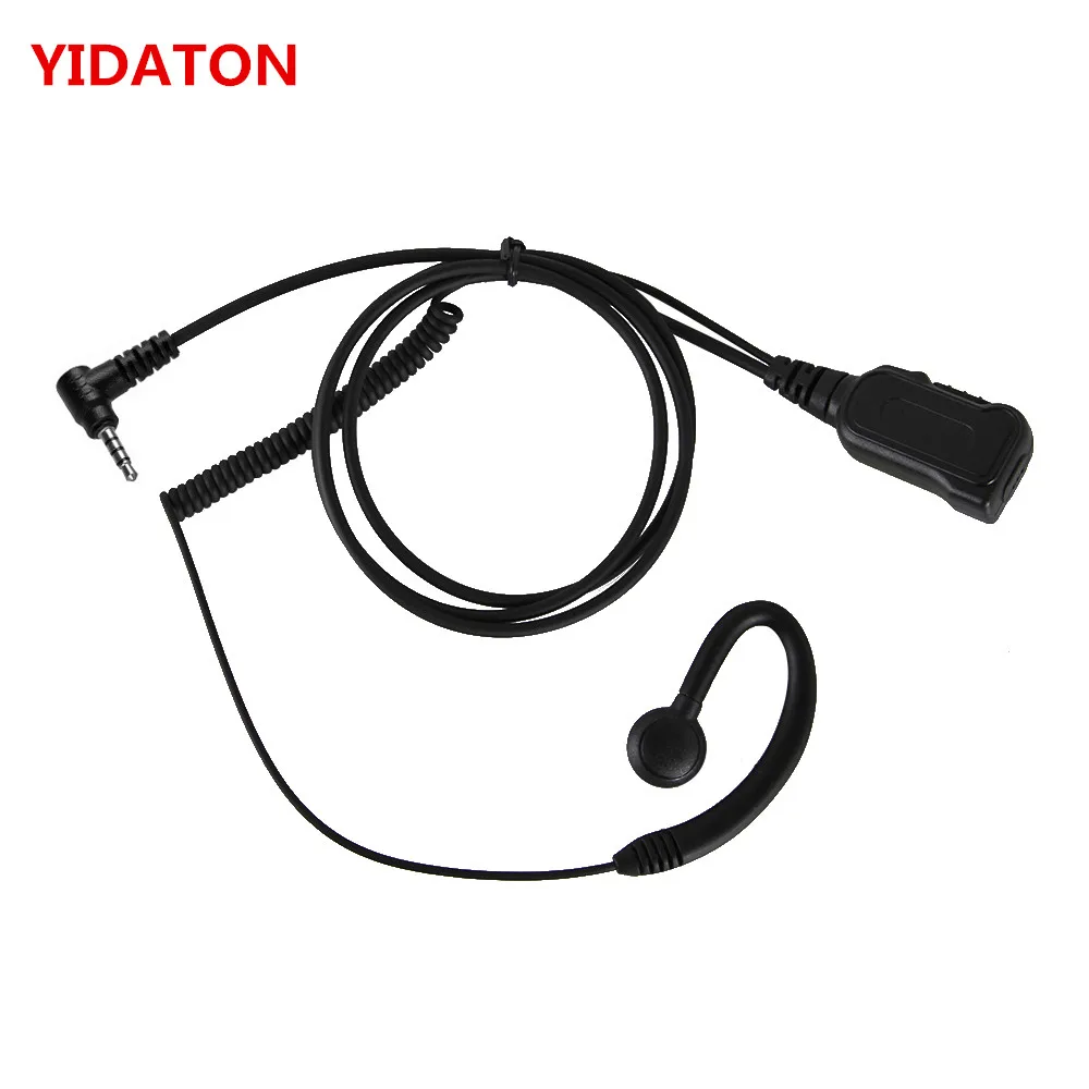 YIDATON 1pin наушники вкладыши гарнитура 3 5 мм микрофон для Yaesu Vertex VX 2R фт 60 8 |walkie talkie|talkie