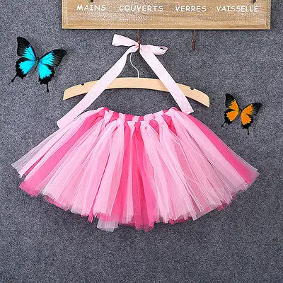 Новинка 2017 детская балетная пачка с бантом для маленьких девочек танцевальная