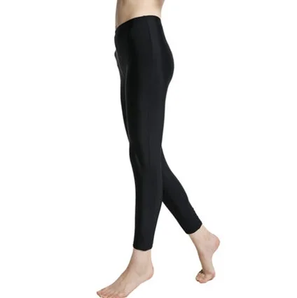 Men Women Surfing Leggings Swim Tights Surf Wetsuit Diving Swimming Pants UPF 50+ Rash Guard Breathable Swim Pants