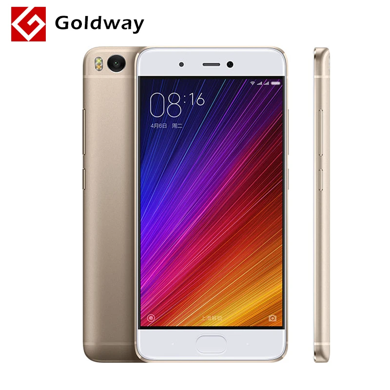 Original Xiaomi Mi5s Mi 5S Mobile Phone 3GB RAM 64GB ROM Snapdragon 821 Quad Core 5.15"Inch 1920x1080P Fingerprint ID MIUI 8 | Мобильные