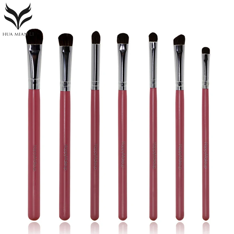 Набор кистей для макияжа 7 шт. портативная Косметическая кисть растушевки