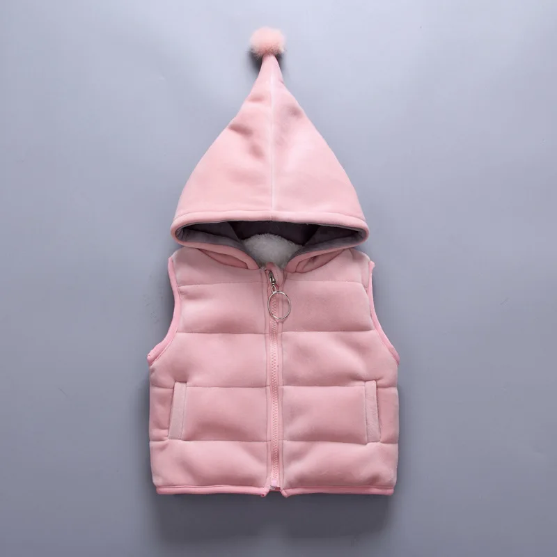 Children Clothes Set 3 Pieces Hoodies Coats+Vests+Pants Girls Tracksuit Warm Plush Velvet Thicken Cashmere Boys Winter Clothing | Детская
