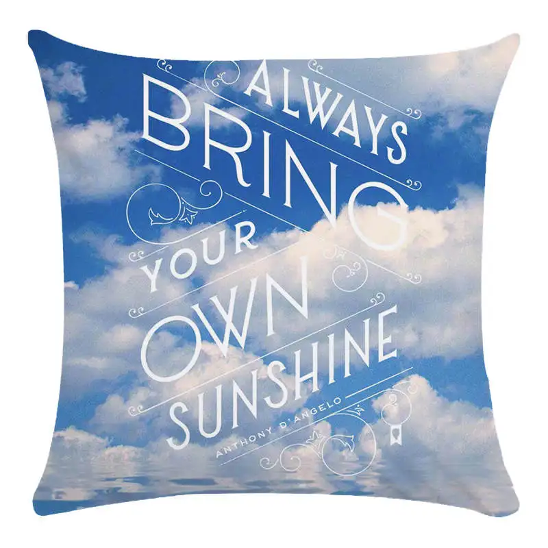 Набор подушек РОЖДЕСТВЕНСКИЙ ПОДАРОК буквы домашний декор наволочка наволочки