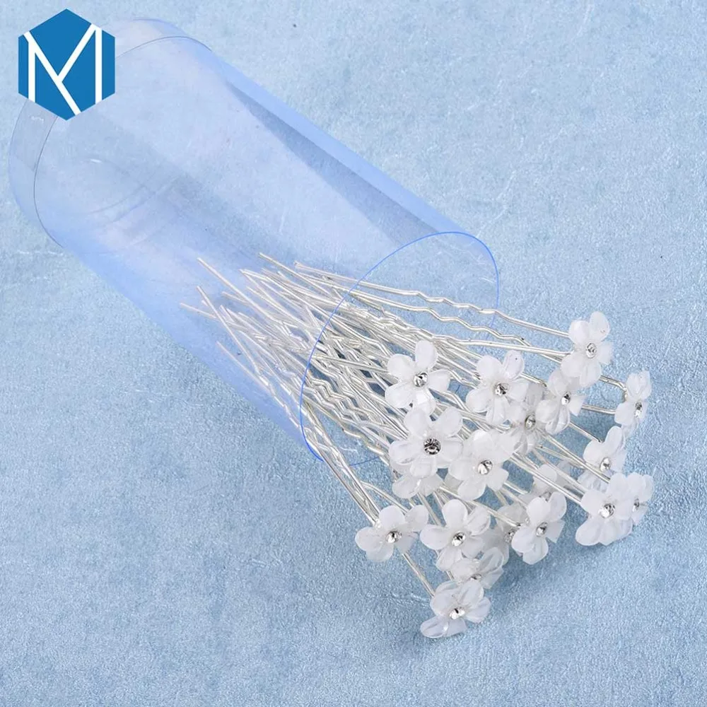 20 шт./компл. модные разноцветные гребни для волос невесты милые женские заколки