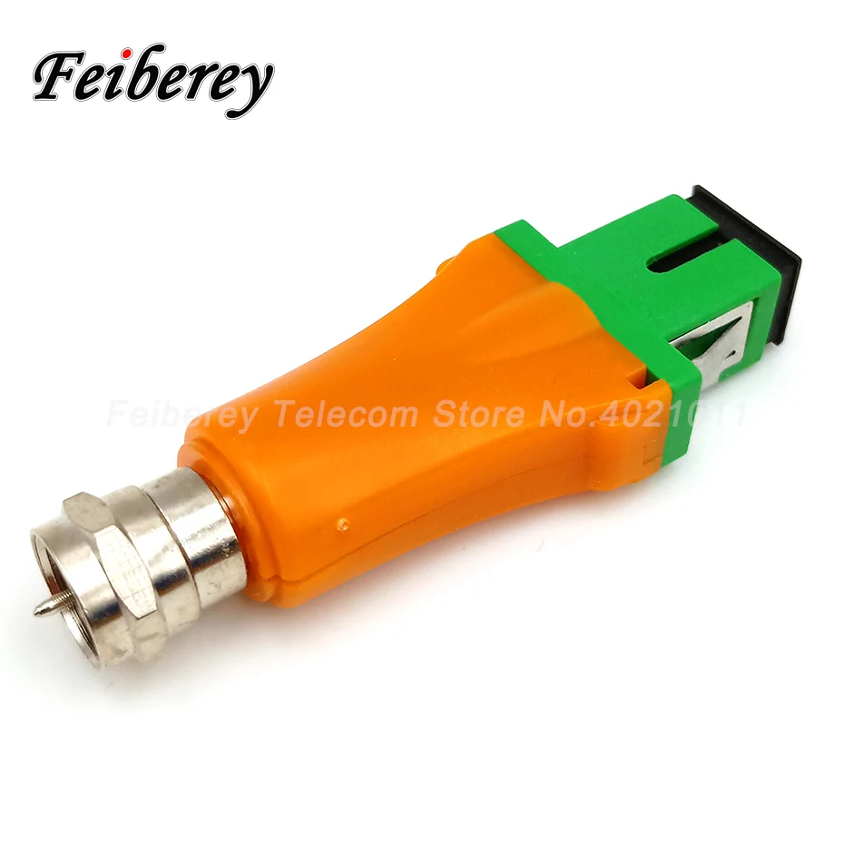 20 шт./лот мини пассивный оптический приемник FTTH без блока питания SC/APC вход RF