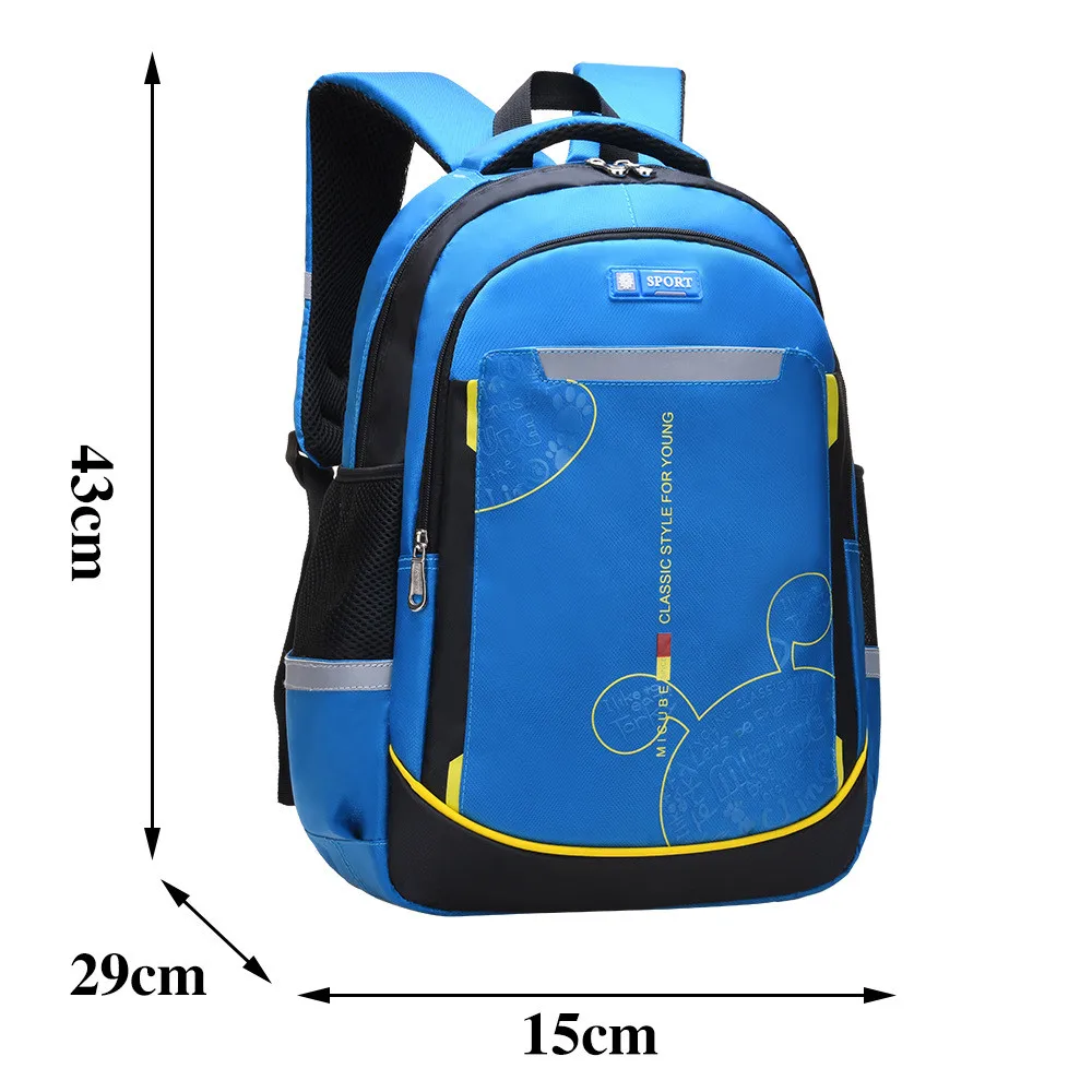 sky blue small Новинка, ортопедические школьные сумки, водонепроницаемые школьные рюкзаки для подростков, мальчиков и девочек, детские рюкзаки, детские школьные сумки, mochila - Цвет: sky blue small