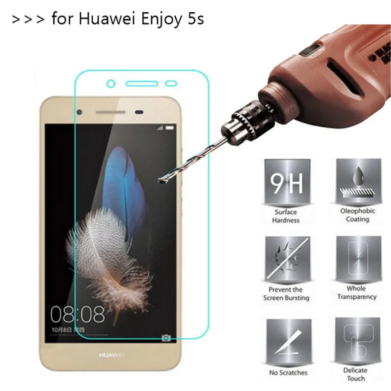 2.5D 0 26 мм 9H Премиум Закаленное стекло для Huawei Enjoy 5S GR3 TAG L21 защитная пленка|glass for