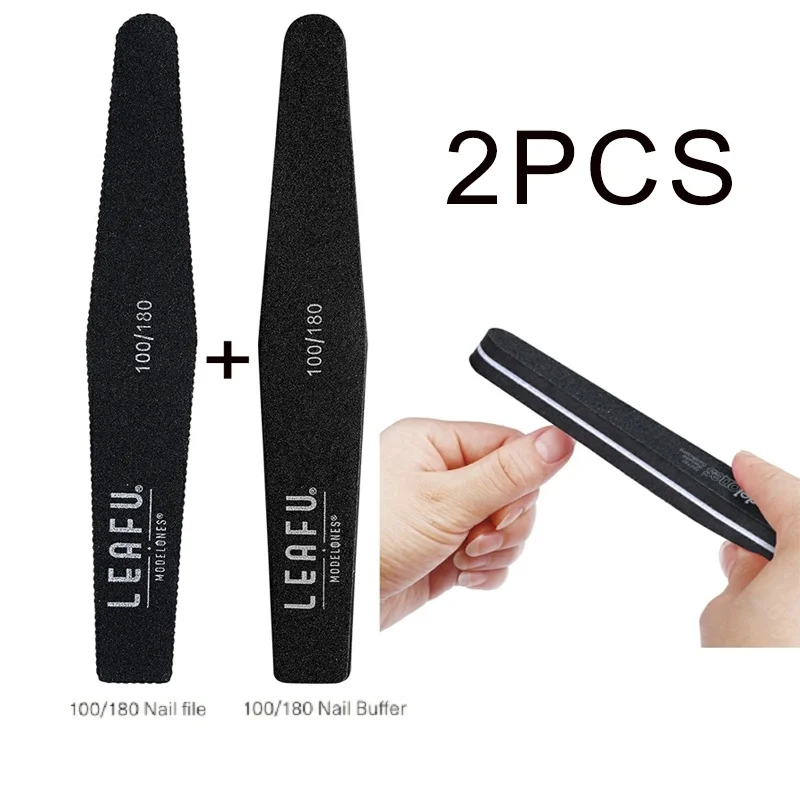 Набор инструментов для дизайна ногтей Modelones 2 шт./лот буфер блока маникюра