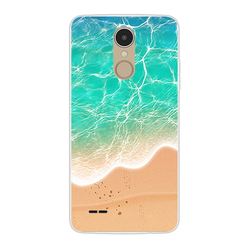 for LG K8 2017 EU Version Case Slim Silicone Transparent Soft Tpu Lg Sunrise Back Cover Fundas X240 |