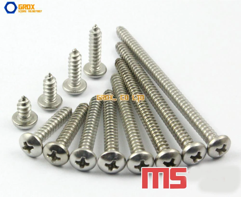 

M5 304 Stainless Steel Phillips Pan Head Self Tapping Screws