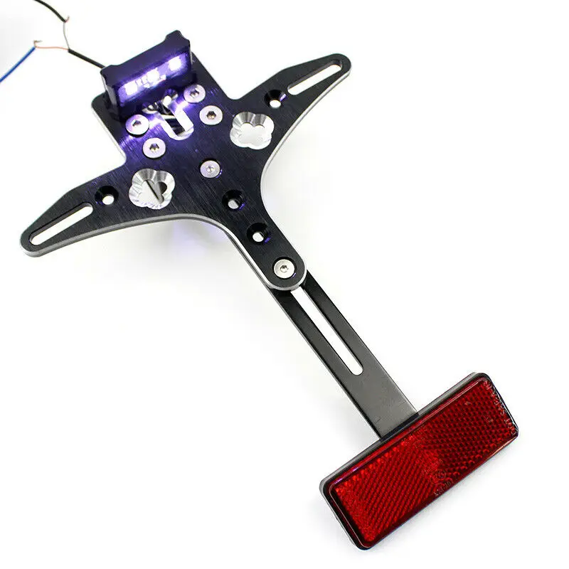 Adjustable Aluminum License Number Plate Holder Bracket For Yamaha MT-07 FZ-07 MT FZ 07 MT07 FZ07 2014 2015 2016 2017 2018 2019 |