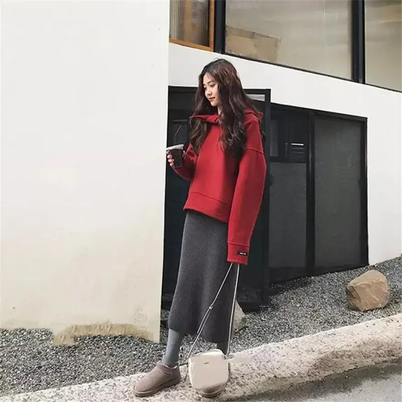 Vrouwen Chandal Mujer Completo 2 Piezas Vetements для женщин осень зима Hiver свободные топы