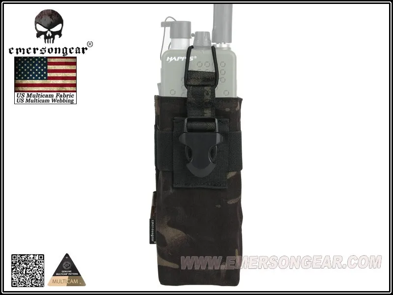 ЭМЕРСОН Тактический PRC148 152 радио чехол для RRV жилет Молл Военная Airsoft Combat Шестерни EM8336 мультикам черный AOR