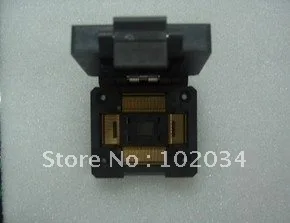 100% новый IC51-1284 QFP128 TQFP128 IC тестовая розетка/программатор адаптер/горящая розетка