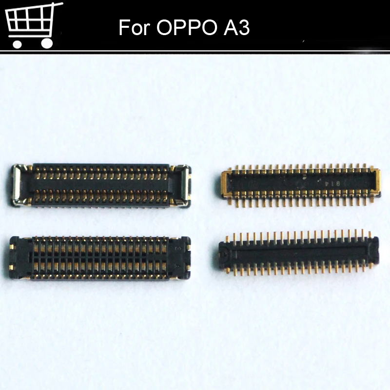 5 шт. FPC Разъем для OPPO A3 a3 ЖК-дисплей экран на гибком кабеле материнской плате