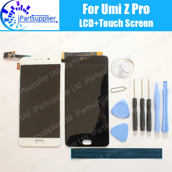 UMI Z Pro ЖК дисплей + сенсорный экран 100% оригинальный дигитайзер сменная стеклянная