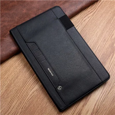 black Брендовый чехол для samsung Galaxy Tab A SM-T510 T515 из искусственной кожи, умный чехол для планшета, подставка для Galaxy Tab A 10," T510 - Цвет: black