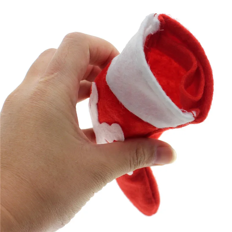 

1Pc Dinner Table Decor Christmas Sock Tableware Silverware Holder Pocket Bag